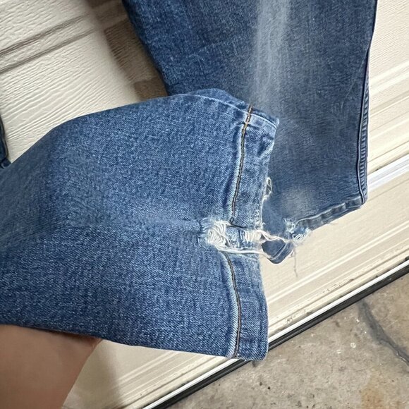 Boyish CARTER Womens Denim Straight Leg Sz 27 in SUNSET BOULEVARD - Picture 4 of 10